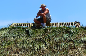 Tiki Hut Re-Thatching & Repair