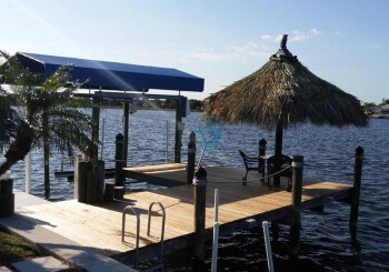 Umbrella Style Tiki Huts