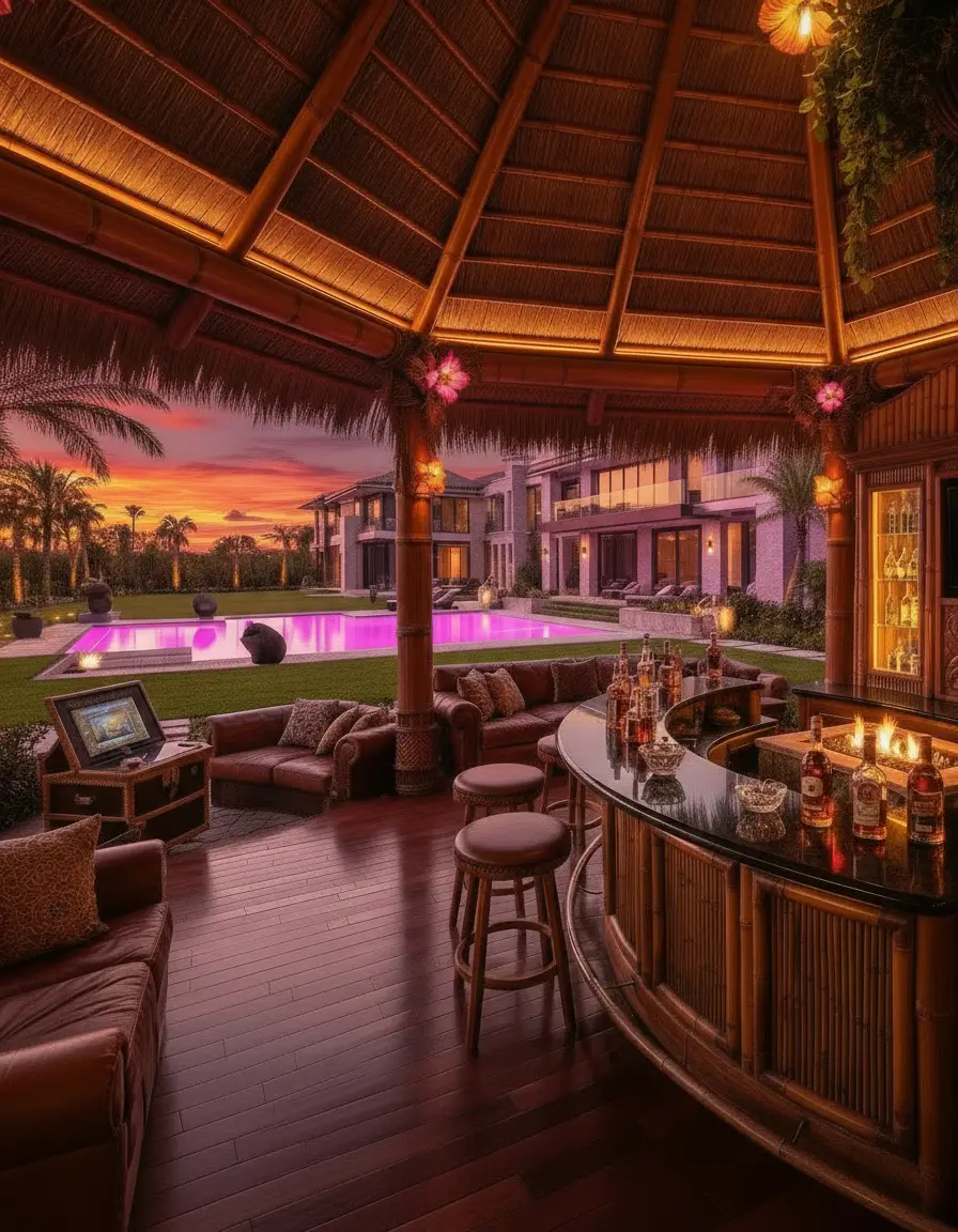 Daytona Beach FL Tiki Hut Contractor