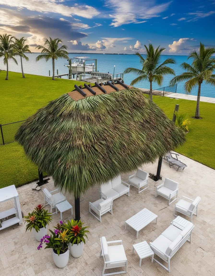 Ft Lauderdale Beach FL Tiki Hut Contractor